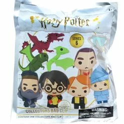 Monogram International Inc. Harry Potter Series 6 Blind Bagged 3D Foam Figural Bag Clip | 1 Random
