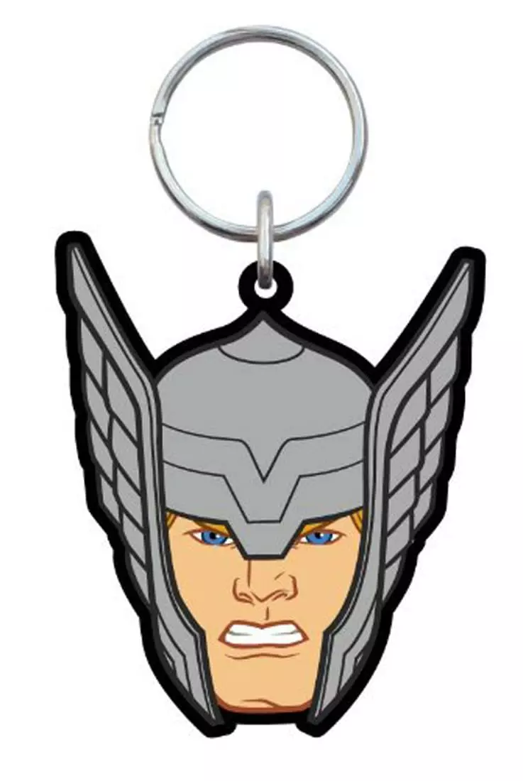 Monogram International Inc. Marvel Soft Touch PVC Key Ring: "Thor (Head)" 3 Monogram International Inc. Marvel Soft Touch PVC Key Ring: "Thor (Head)"