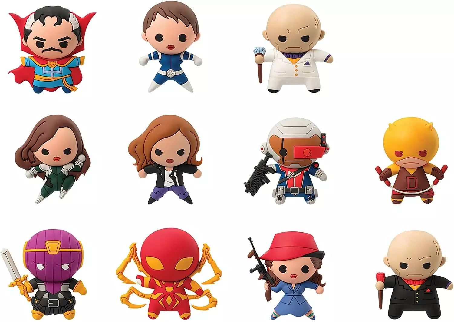 Monogram International Inc. Marvel Series 8 Blind Bag Foam Figure Keyring | One Random 4 Monogram International Inc. Marvel Series 8 Blind Bag Foam Figure Keyring | One Random - Image 2