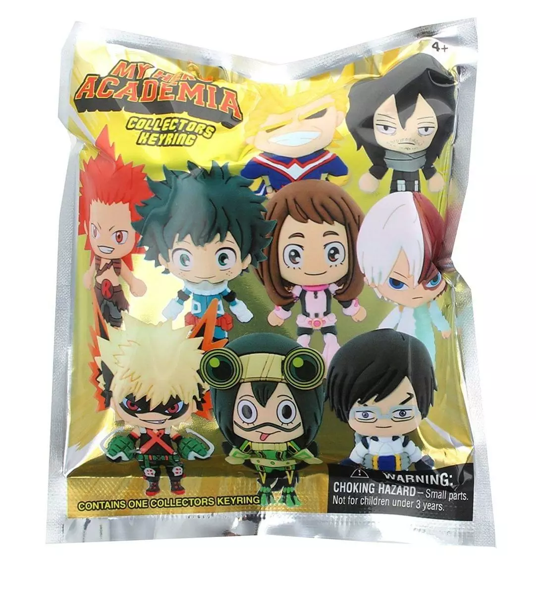 Monogram International Inc. My Hero Academia Blind Bag Foam Figure Keyring, One Random 3 Monogram International Inc. My Hero Academia Blind Bag Foam Figure Keyring, One Random