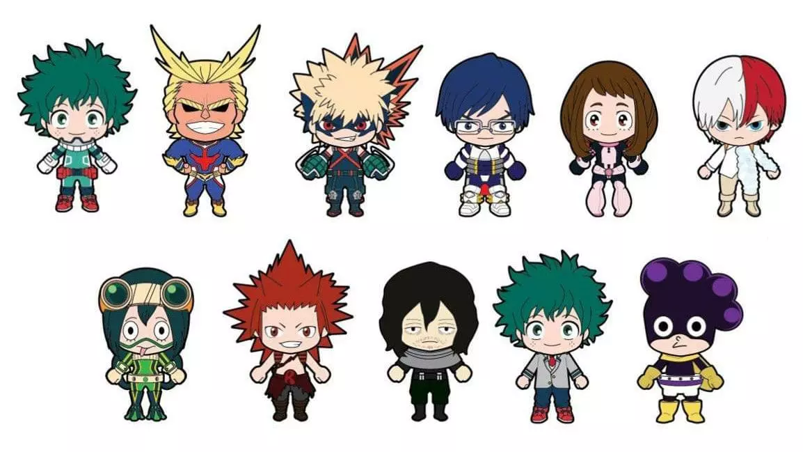 Monogram International Inc. My Hero Academia Blind Bag Foam Figure Keyring, One Random 4 Monogram International Inc. My Hero Academia Blind Bag Foam Figure Keyring, One Random - Image 2