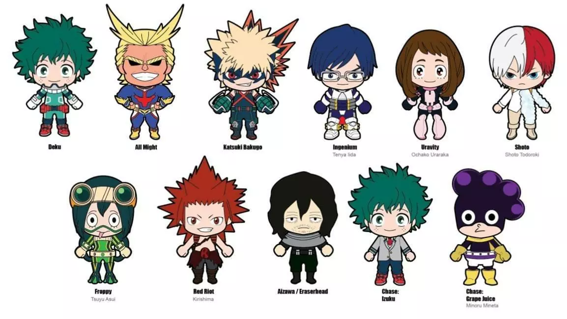 Monogram International Inc. My Hero Academia Blind Bag Foam Figure Keyring, One Random 5 Monogram International Inc. My Hero Academia Blind Bag Foam Figure Keyring, One Random - Image 3
