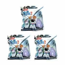 Monogram International Inc. Secret Life Of Pets 2 Blind Bag Foam Figural Key Ring | Lot Of 3