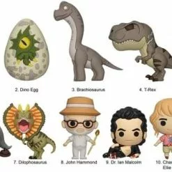 Monogram International Inc. Jurassic Park 3D Foam Bag Clip | One Random -Bioworld Shop MNG 76110 CC