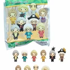 Monogram International Inc. The Golden Girls Series 1 Blind Bagged 3D Foam Figural Bag Clip | 1 Random