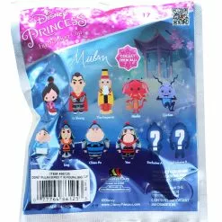 Monogram International Inc. Disney Mulan Blind Bagged 3D Foam Figural Bag Clip | 1 Random -Bioworld Shop MNG 86125 CC