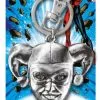 Monogram International Inc. DC Comics Harley Quinn Head Pewter Key Ring 1 Monogram International Inc. DC Comics Harley Quinn Head Pewter Key Ring -Bioworld Shop MNG 45088 CA