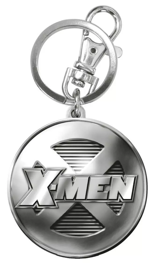 Monogram International Inc. Marvel X Men Logo Pewter Key Ring 3 Monogram International Inc. Marvel X Men Logo Pewter Key Ring