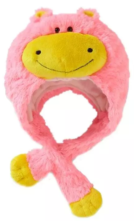My Pillow Pets Premium Plush Hat Neonz Neon Pink/Yellow Hippo 3 My Pillow Pets Premium Plush Hat Neonz Neon Pink/Yellow Hippo