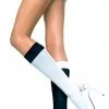 MUSIC LEGS Jester Opaque Knee Hi Nylon Costume Stocking Hosiery