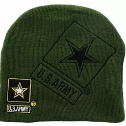Nerd Block U.S. Army Official Licensee Green Beanie