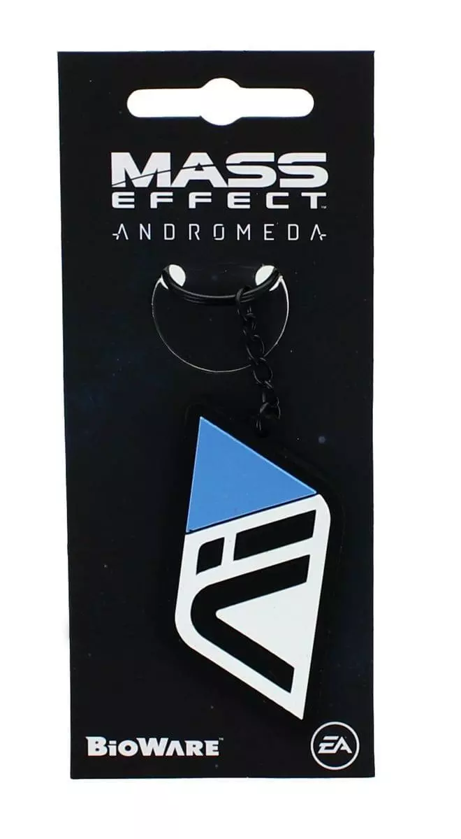 Nerd Block Mass Effect Andromeda Initiative Black Rubber Key Chain 3 Nerd Block Mass Effect Andromeda Initiative Black Rubber Key Chain