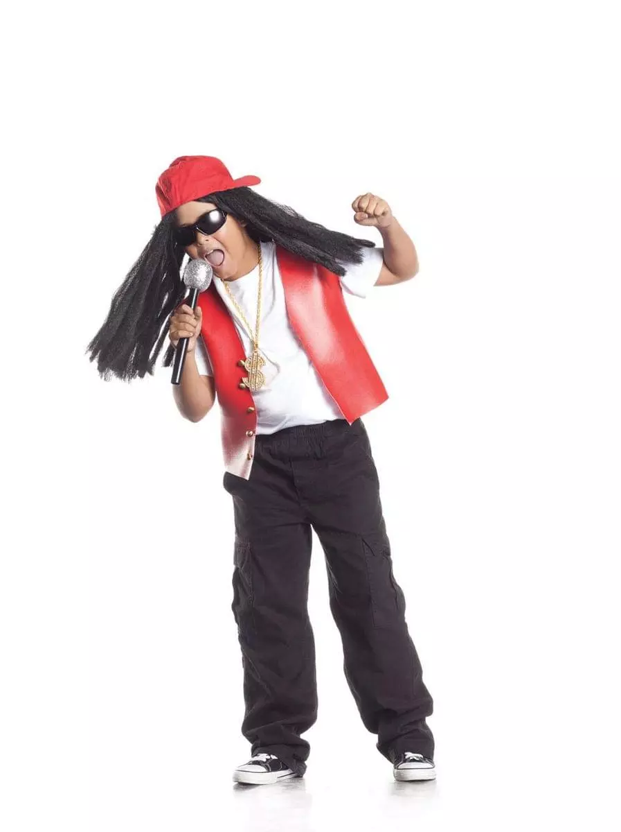 Party King Costumes Boys Lil Hip Hop Star Costume Child 3 Party King Costumes Boys Lil Hip Hop Star Costume Child