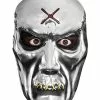 PAPER MAGIC GROUP Maniacs PVC Molded Metallic Silver Zombie Adult Costume Mask 1 PAPER MAGIC GROUP Maniacs PVC Molded Metallic Silver Zombie Adult Costume Mask -Bioworld Shop PMG 6651013 CA