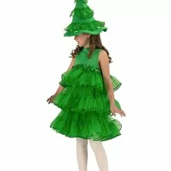 Princess Paradise Glitter Christmas Tree Child Costume Small