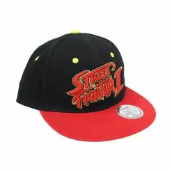 Rubber Road Street Fighter 2 Logo Embroidered Snapback Hat