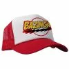Ripple Junction Big Bang Theory Bazinga Red Trucker Hat 2 Ripple Junction Big Bang Theory Bazinga Red Trucker Hat -Bioworld Shop RPJ BTHT2465 CA