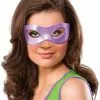 Ruby Slipper Sales Co., LLC (Rubies) Teenage Mutant Ninja Turtles Donatello Costume Eye Mask Adult One Size -Bioworld Shop RUB 36052 CA