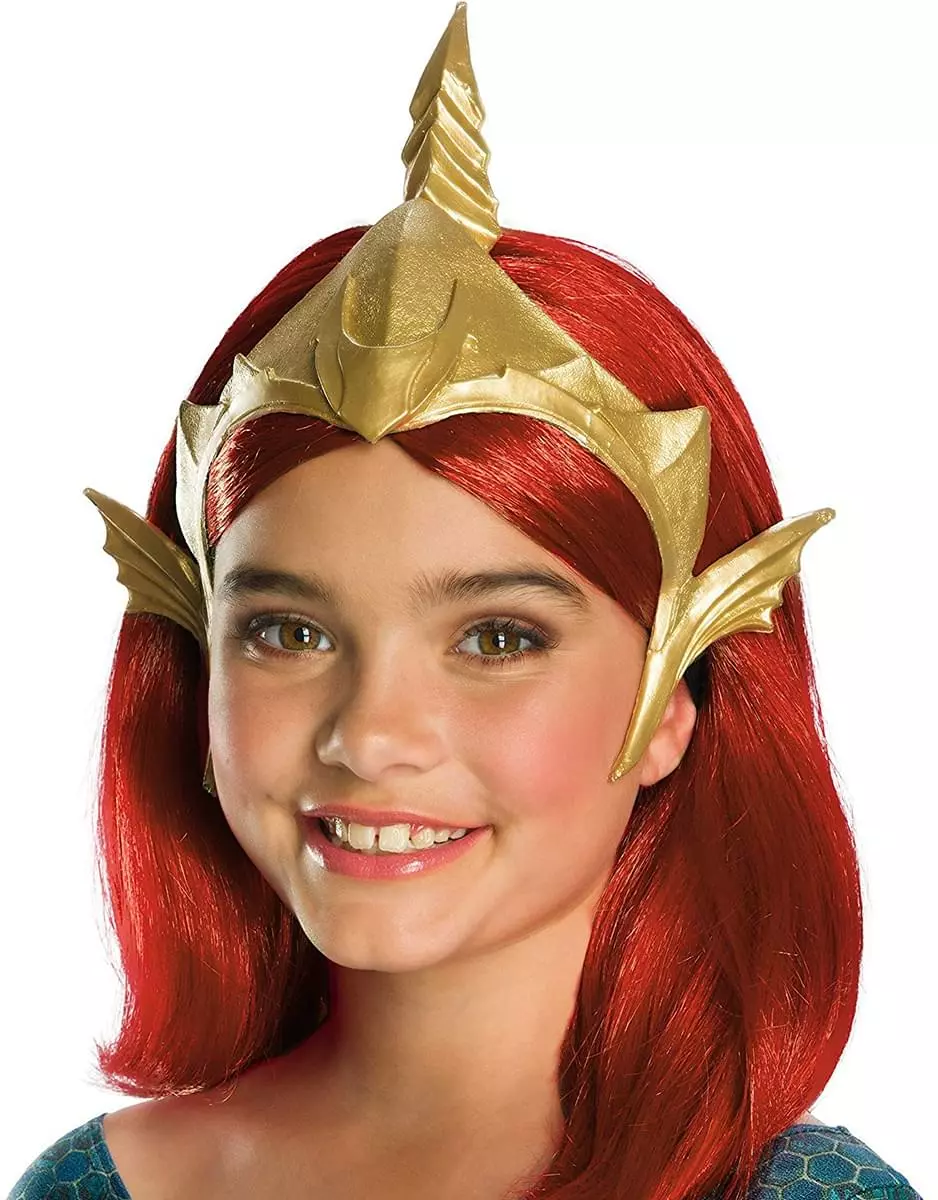 Ruby Slipper Sales Co., LLC (Rubies) DC Aquaman Movie Mera Child Costume Tiara 3 Ruby Slipper Sales Co., LLC (Rubies) DC Aquaman Movie Mera Child Costume Tiara