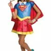 Ruby Slipper Sales Co., LLC (Rubies) DC Superhero Girls Deluxe Supergirl Costume Child -Bioworld Shop RUB 620714 PA