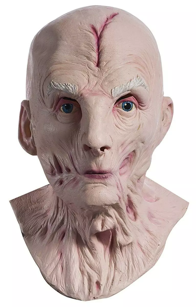 Ruby Slipper Sales Co., LLC (Rubies) Star Wars: The Last Jedi Villain Snoke Adult Costume Overhead Latex Mask 3 Ruby Slipper Sales Co., LLC (Rubies) Star Wars: The Last Jedi Villain Snoke Adult Costume Overhead Latex Mask