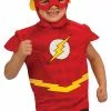Ruby Slipper Sales Co., LLC (Rubies) The Flash Muscle Chest Child Costume Shirt W/ Headpiece -Bioworld Shop RUB 885149 PA cddc0122 5cc0 404e a042 f698515472ea