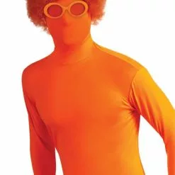 Ruby Slipper Sales Co., LLC (Rubies) 2nd Skin Costume Capri Sunglasses: Orange