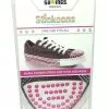 Shwings Stickcons Pink Bling Stickers For Sneakers -Bioworld Shop SHW 10102S CA