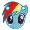 My Little Pony Shwings: Rainbow Dash (Face) -Bioworld Shop SHW RD1001 CA