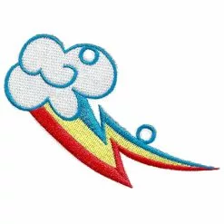 My Little Pony Shwings: Rainbow Dash (Cutie Mark)