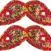 Shwings Shoe Accessories: Rainbow Handlebar Mustache Sparkle -Bioworld Shop SHW 11714 CA bcfa8b41 4d56 466e ad92 6810a6df0c91