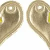 Shwings Shoe Accessories: Silver Foil Heart -Bioworld Shop SHW 12105 CA