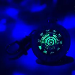 SalesOne LLC Marvel Iron Man Tony Has A Heart 3D Metal Key Chain -Bioworld Shop SOI AVGREGIRMN3DKC CE