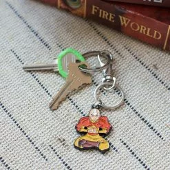 SalesOne LLC Avatar: The Last Airbender Aang Enamel Pendant Keychain -Bioworld Shop SOI AVTRAANGKC01 CC