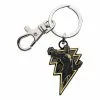 SalesOne LLC DC Black Adam Lightning Bolt Pendant Keychain -Bioworld Shop SOI BADMKC01 CA