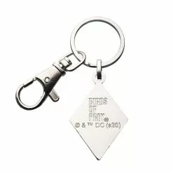 SalesOne LLC Birds Of Prey Harley Quinn Diamond Logo Enamel Keychain -Bioworld Shop SOI BOPHARQKC01 CC