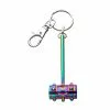 SalesOne LLC Birds Of Prey Harley Quinn 3D Mallet With Rainbow Finish Metal Key Chain -Bioworld Shop SOI BOPHARQMALTKC1 CA