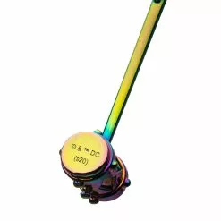SalesOne LLC Birds Of Prey Harley Quinn 3D Mallet With Rainbow Finish Metal Key Chain -Bioworld Shop SOI BOPHARQMALTKC1 CD