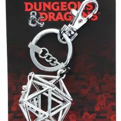 SalesOne LLC Dungeons & Dragons Magnetic Cage Dice Holder Keychain -Bioworld Shop SOI DNDD20KC04 CC
