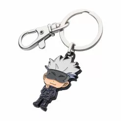SalesOne LLC Jujutsu Kaisen Chibi Satoru Goju Enamel Pendant Keychain