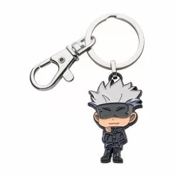SalesOne LLC Jujutsu Kaisen Chibi Satoru Goju Enamel Pendant Keychain -Bioworld Shop SOI JJKGOJOKC02 CD