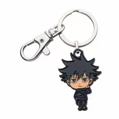 SalesOne LLC Jujutsu Kaisen Chibi Megumi Fushiguro Enamel Pendant Keychain 9 SalesOne LLC Jujutsu Kaisen Chibi Megumi Fushiguro Enamel Pendant Keychain -Bioworld Shop SOI JJKMEGUMIKC02 CD