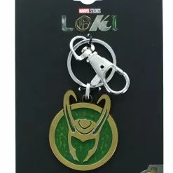 SalesOne LLC Marvel Loki Key Chain Base Metal And Enamel 4x3.5cm