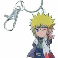 SalesOne LLC Naruto Shippuden Minato Namikaze Chibi Enamel Pendant Keychain