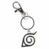 SalesOne LLC Naruto Shippuden Hidden Leaf Village Logo Enamel Pendant Keychain -Bioworld Shop SOI NRLEAFVILKC01 CA