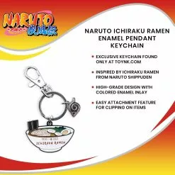 SalesOne LLC Naruto Ichiraku Ramen Enamel Pendant Keychain 15 SalesOne LLC Naruto Ichiraku Ramen Enamel Pendant Keychain -Bioworld Shop SOI NRTRAMENKC01 CGR