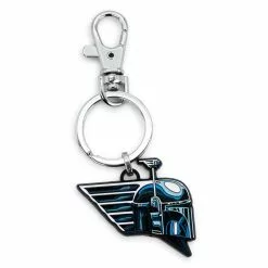 SalesOne LLC Star Wars: Book Of Boba Fett Chrome Helmet Pendant Keychain | Toynk Exclusive