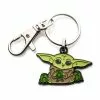SalesOne LLC Star Wars The Mandalorian The Child Eating Space Frogs Enamel Keychain -Bioworld Shop SOI SWMAN2YODAKC03 CA