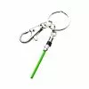 SalesOne LLC Star Wars Yoda Lightsaber Stainless Steel Keychain -Bioworld Shop SOI SWYDLSKC01 CA