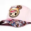 Tokidoki Women's Snapback Hat: Super Donuts -Bioworld Shop TKI NEW063PNKNS CA